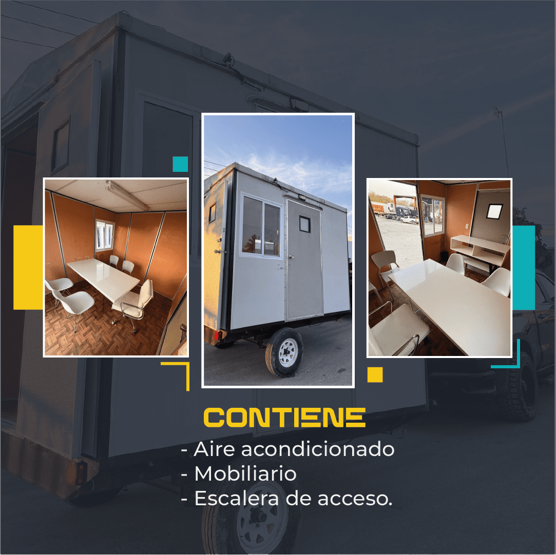 Contiene aire acondicionado, mobiliario, escalera